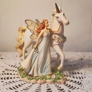 Hamilton Collection Special Messages Collection "Messenger of Hope"Angel Unicorn